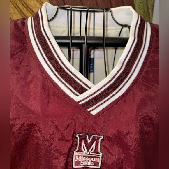 Champion Burgundy Missouri State Pullover with White Trim - Picture 5 of 8
